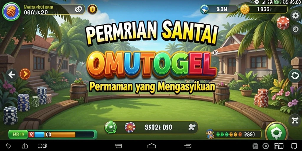 Screenshot gameplay OMUTOGEL menampilkan keseruan permainan Casual.